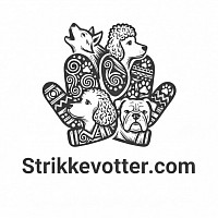 Strikkeoppskrift med din hunderase.