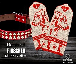 Pinscher strikkevotter