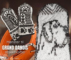 Grand Danois strikkevotter